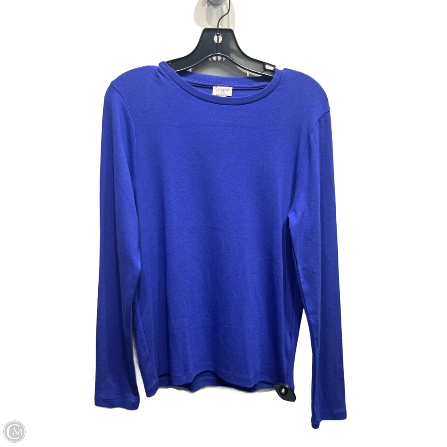 Top Long Sleeve Basic By J. Crew In Blue, Size: L