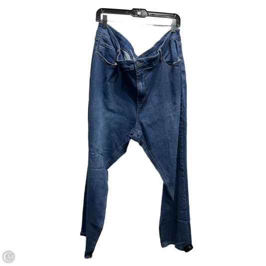 Jeans Straight By Avenue In Blue Denim, Size: 24