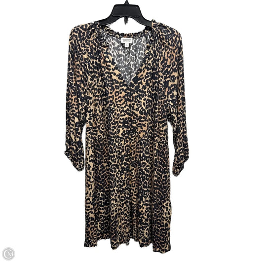 Dress Casual Short By the drop In Animal Print, Size: Xl