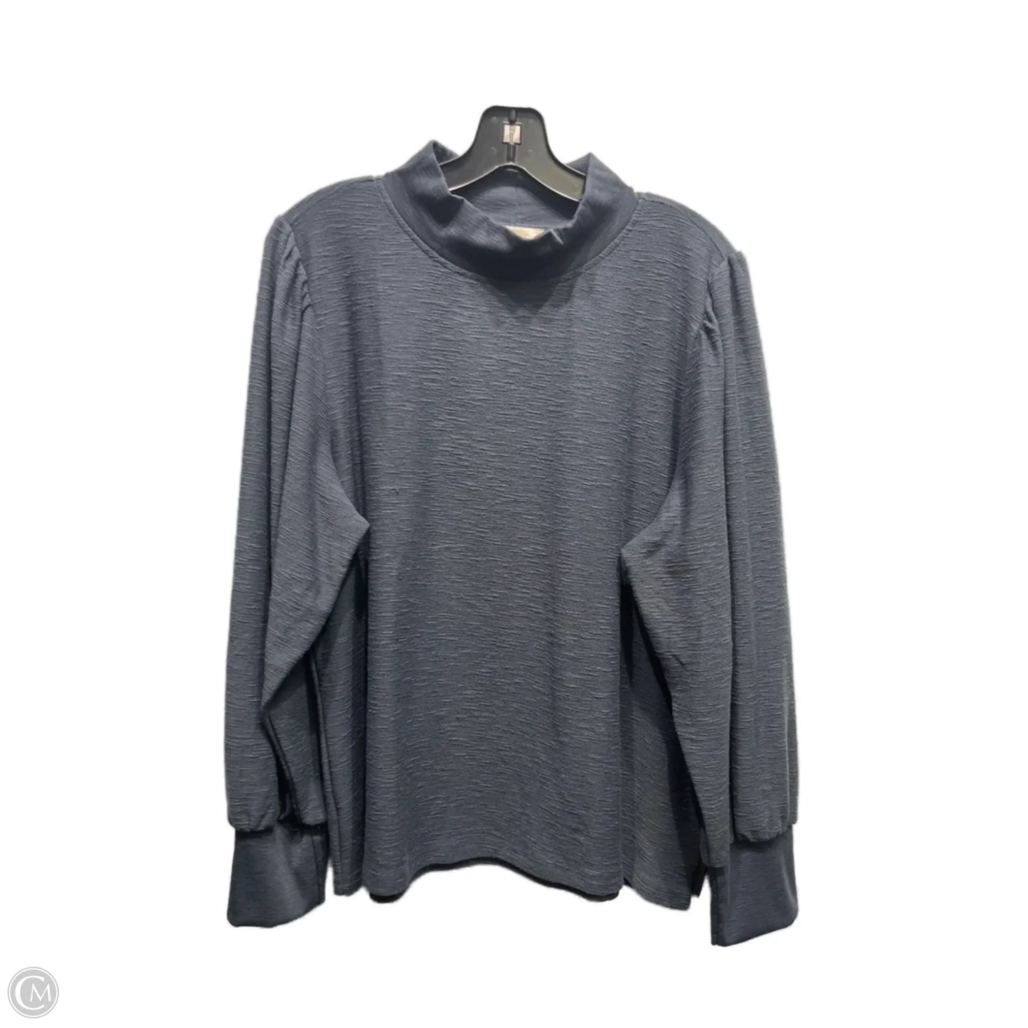 Top Long Sleeve By Loft In Blue, Size: Xl