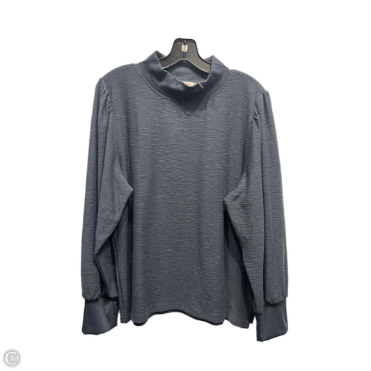 Top Long Sleeve By Loft In Blue, Size: Xl
