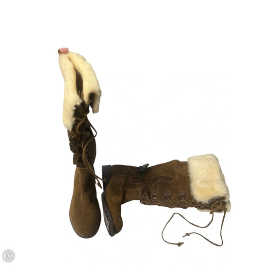 Boots Snow By Sofft In Tan, Size: 8