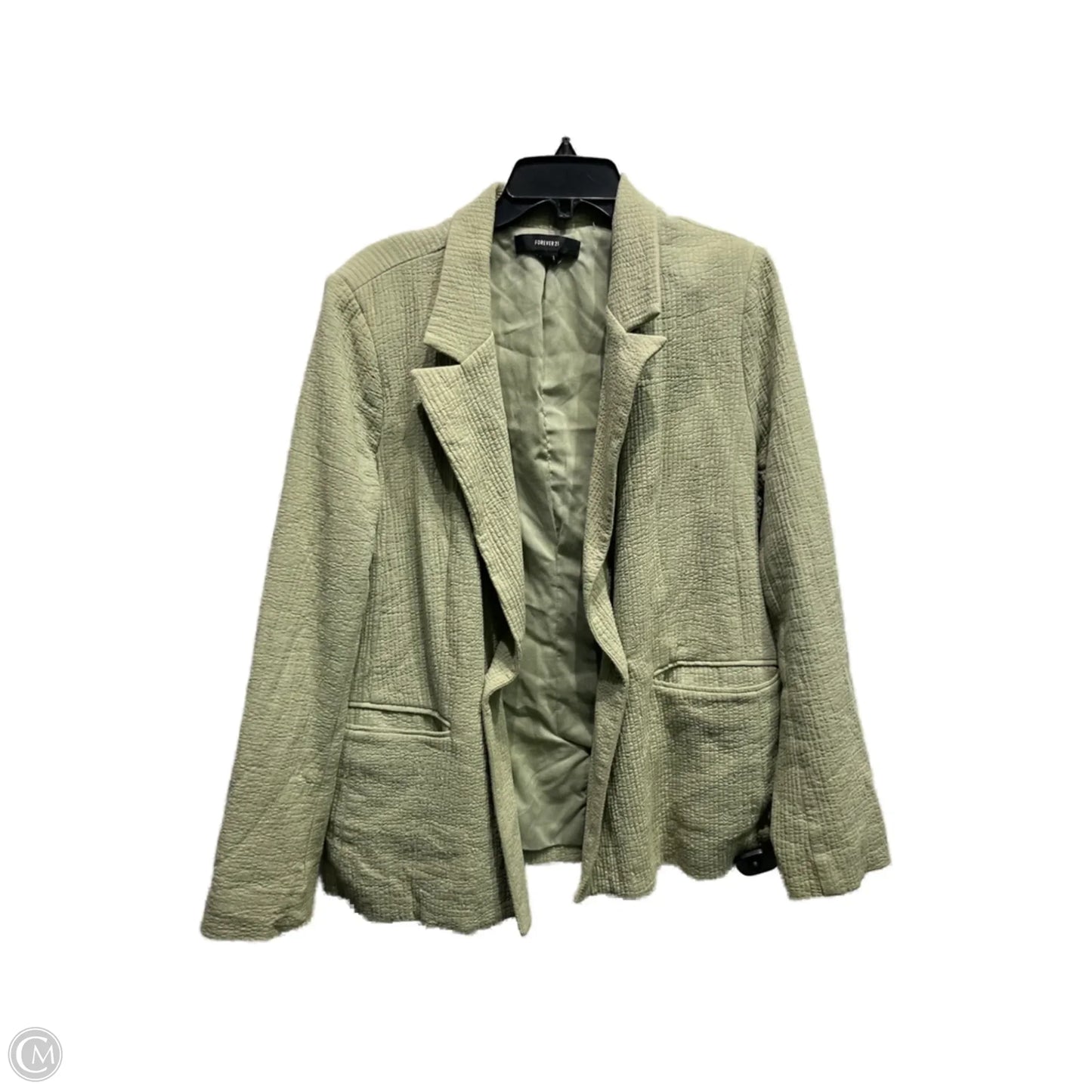 Blazer By Forever 21 In Green, Size: L