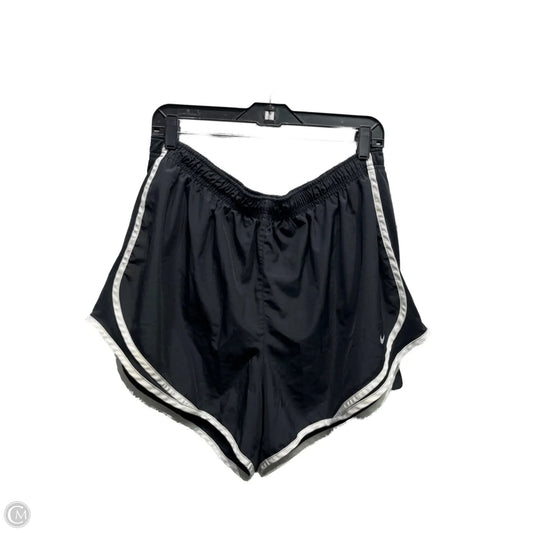 Athletic Shorts By Nike Apparel In Black & White, Size: 3x