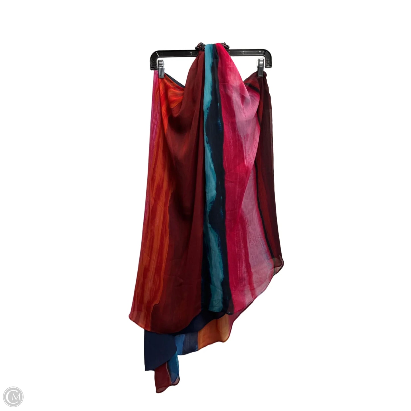 Dress Casual Short By Zara In Blue & Orange, Size: M