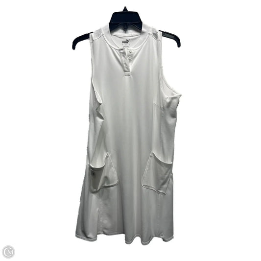 Dress Casual Short By Puma In White, Size: L