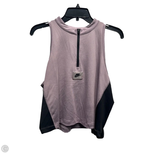 Athletic Tank Top By Nike Apparel In Purple, Size: Xl