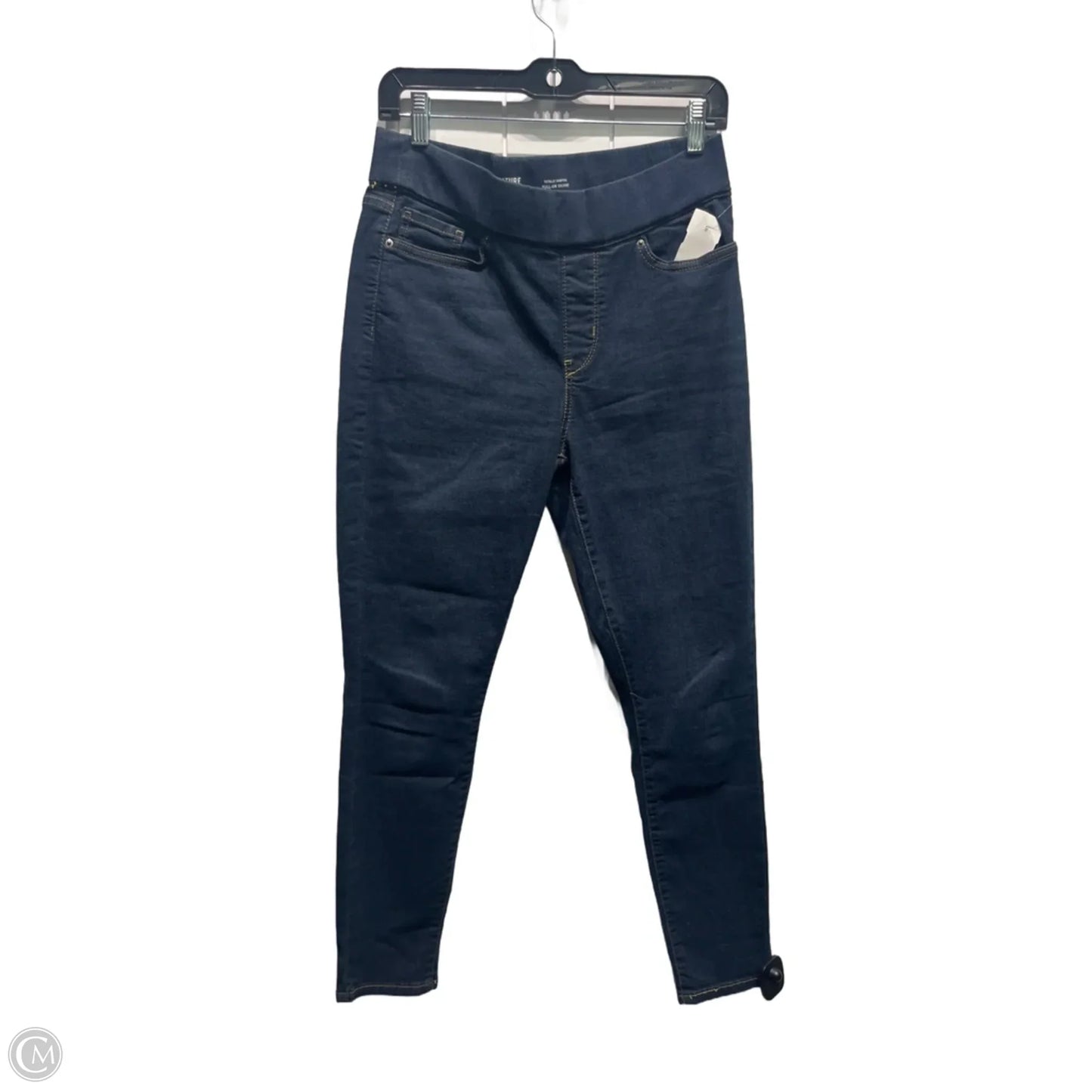 Jeans Skinny By Levis In Blue Denim, Size: S