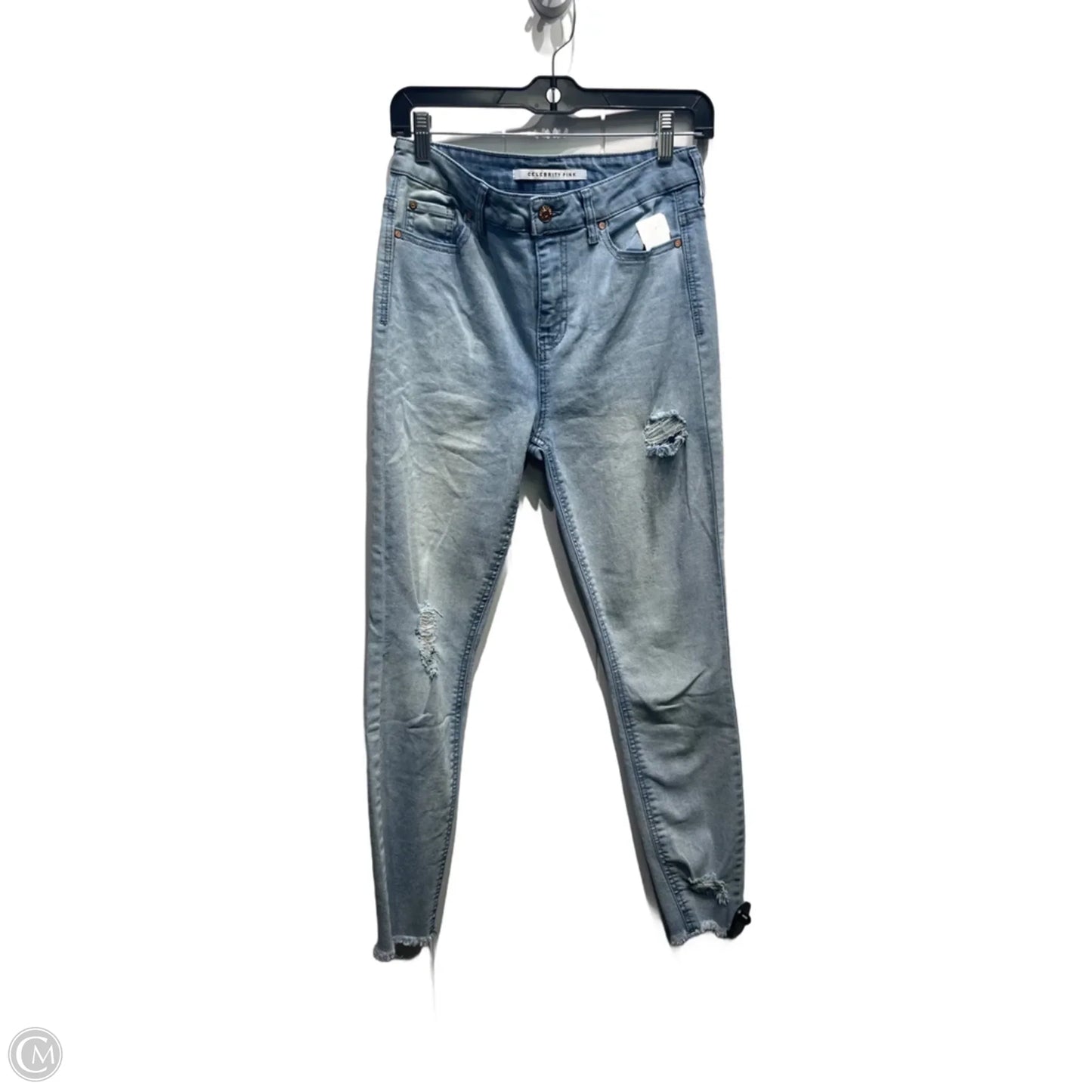 Jeans Skinny By Celebrity Pink In Blue Denim, Size: S