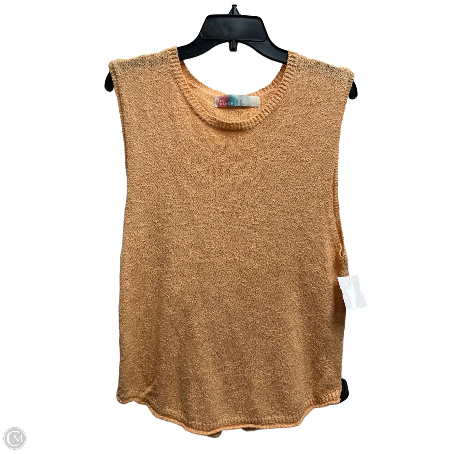 Top Sleeveless By Free People In Orange, Size: Xs