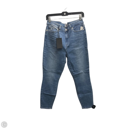 Jeans Skinny By Paige In Blue Denim, Size: 12