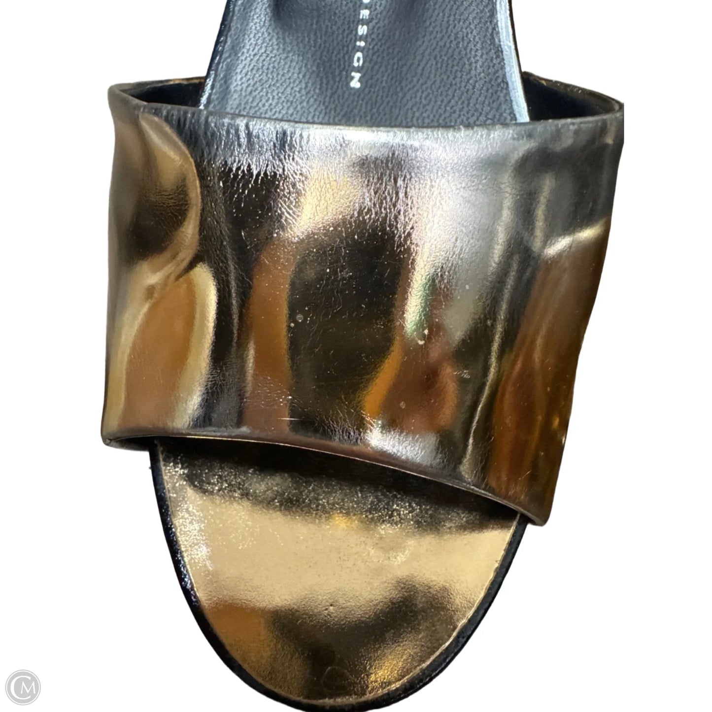 Sandals Designer By Giuseppe Zanotti In Bronze, Size: 8.5