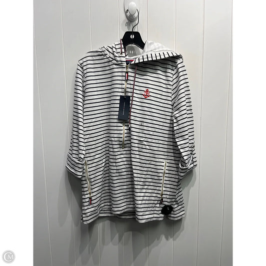 Jacket Other By Tommy Hilfiger In Blue & White, Size: L