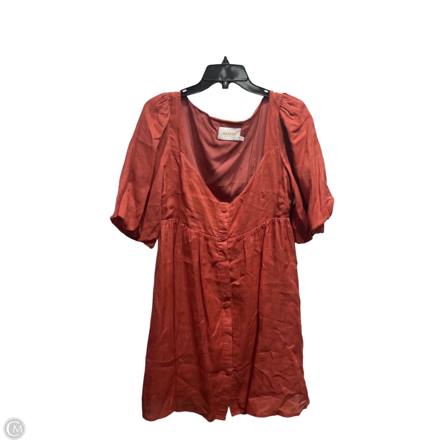 Dress Casual Short By Cmc In Orange, Size: L