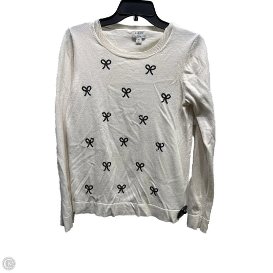 Sweater By J. Crew In Black & White, Size: M
