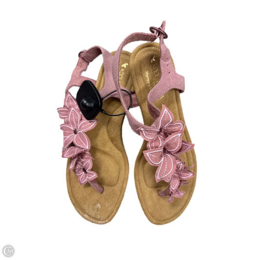 Sandals Flats By Koolaburra By Ugg In Purple, Size: 6