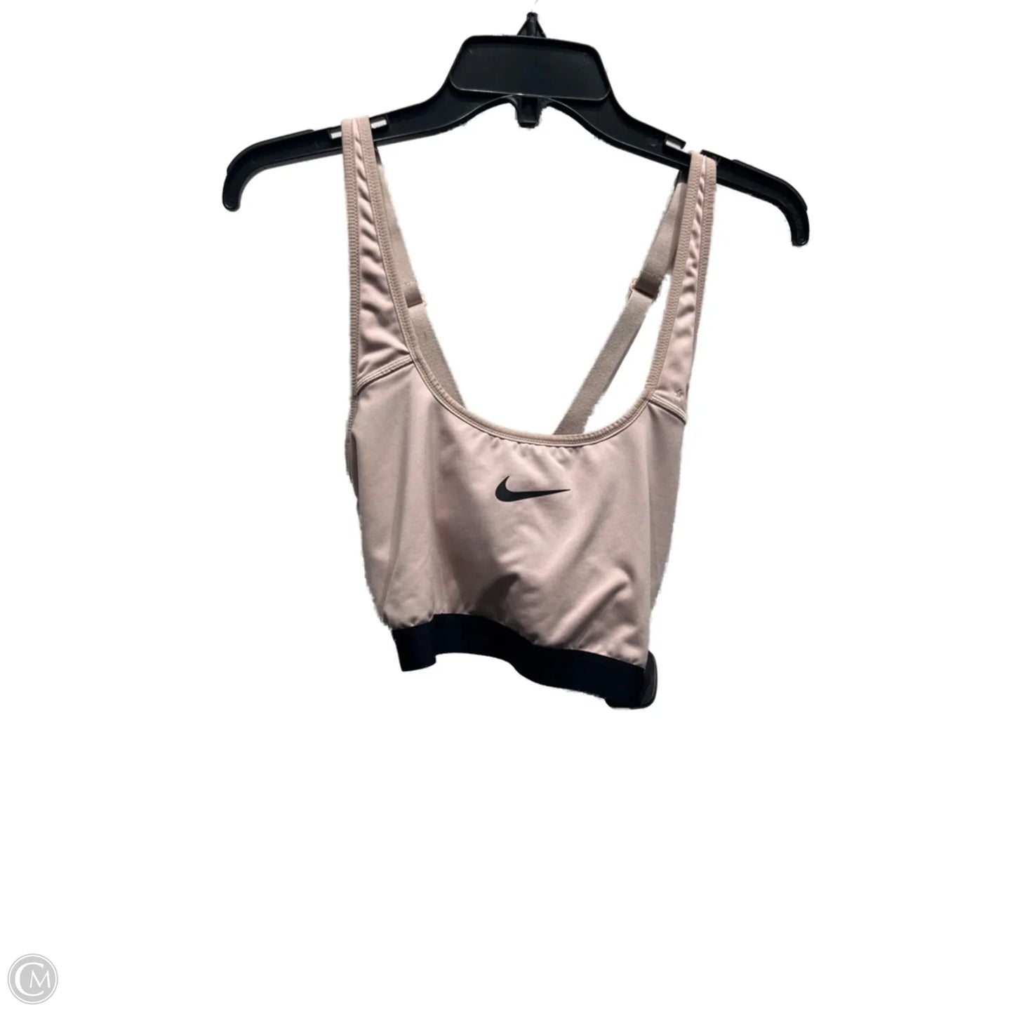 Athletic Bra By Nike Apparel In Black & Pink, Size: Xl
