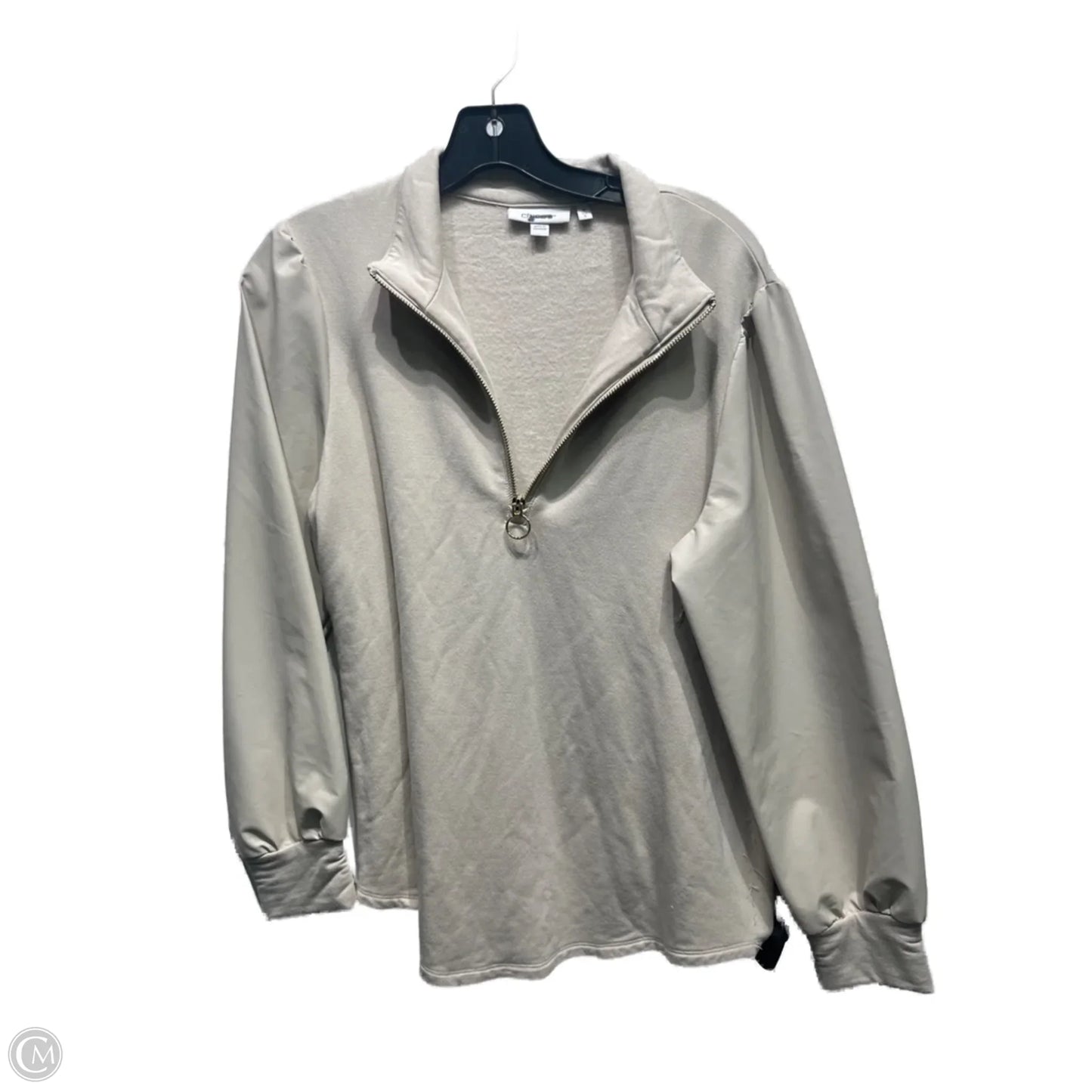 Top Long Sleeve By Chicos In White, Size: S