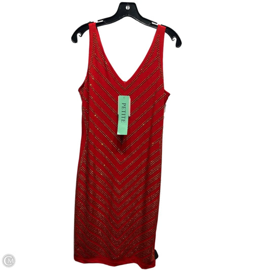 Dress Party Short By Carmen By Carmen Marc Valvo In Red, Size: L