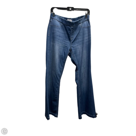 Jeans Wide Leg By cello In Blue Denim, Size: Xl