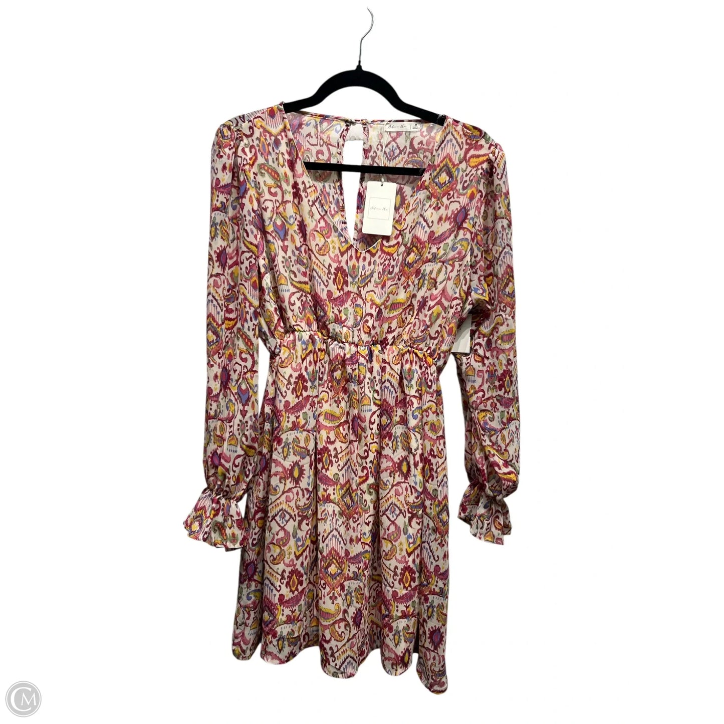 Dress Casual Short By Active Usa In Red & White, Size: M