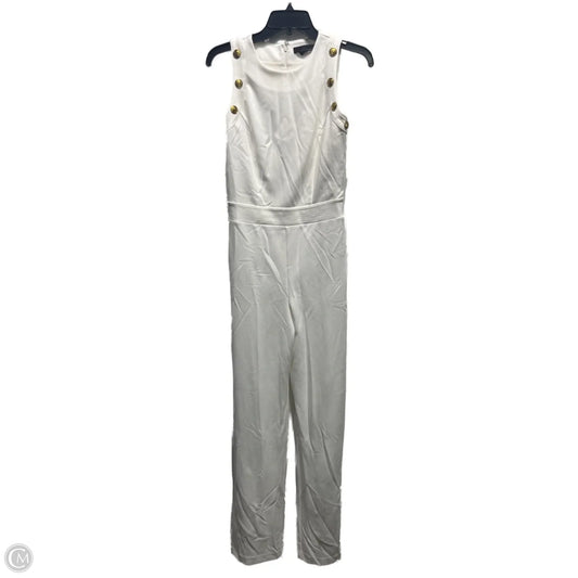 Jumpsuit By White House Black Market In White, Size: 4