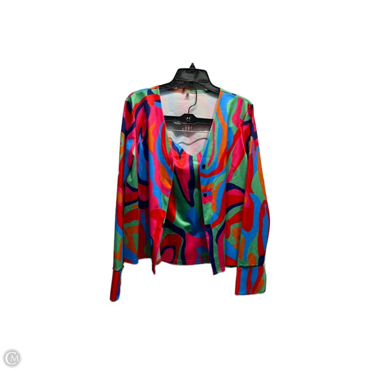 Skirt Set 2pc By Amazon Essentials In Orange & Pink, Size: L