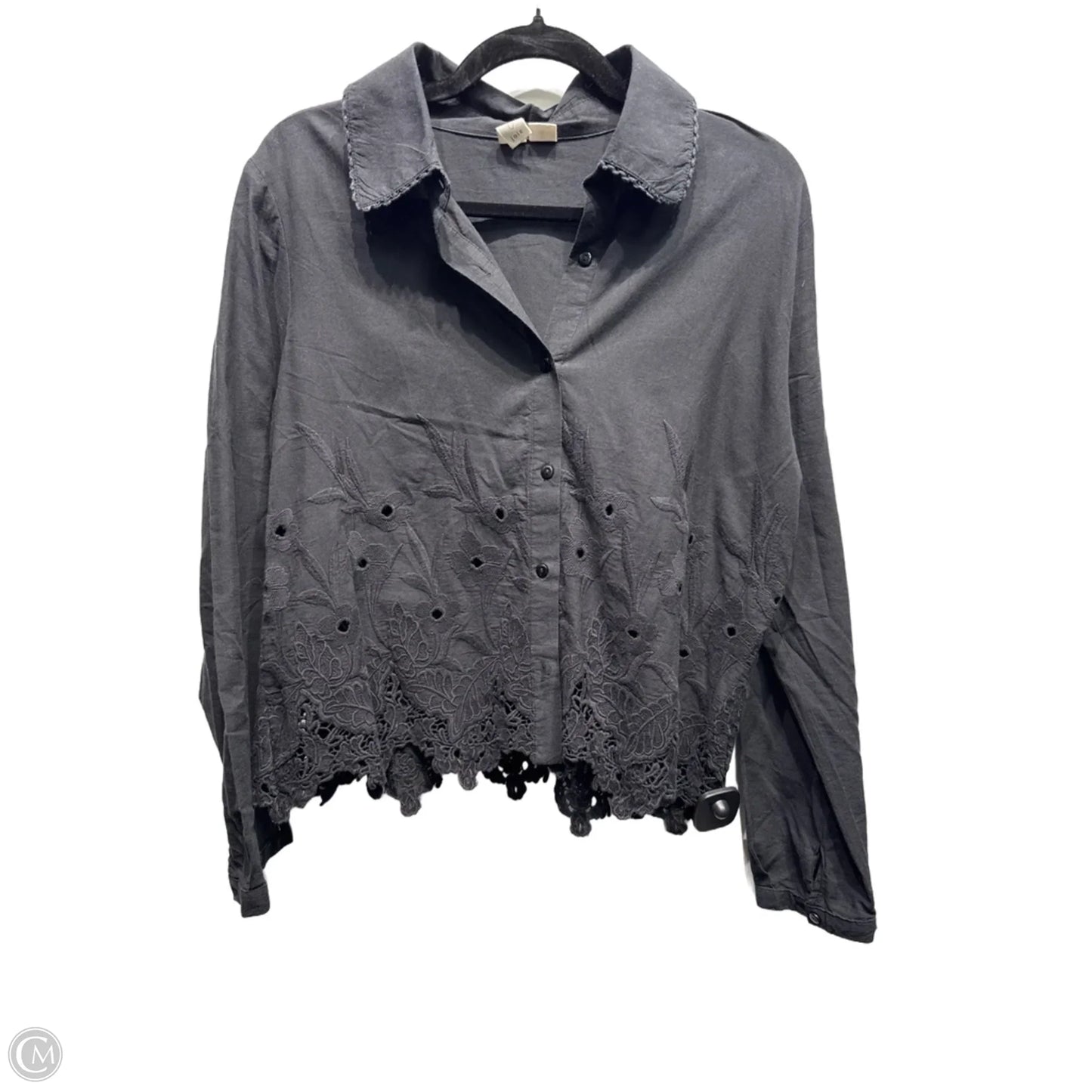 Top Long Sleeve By Joie In Black, Size: M