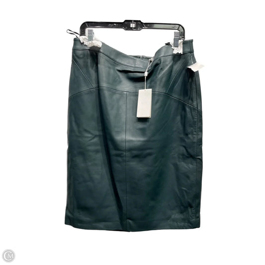 Skirt Midi By Hugo Boss In Green, Size: 14
