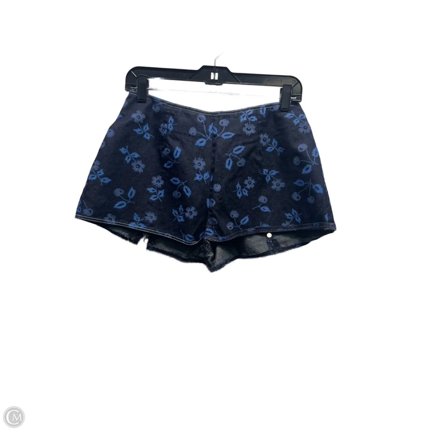 Shorts By occhi verdi In Blue Denim, Size: S