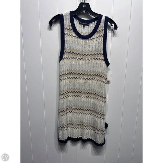 Tunic Sleeveless By wendy willians In Blue & Tan, Size: S