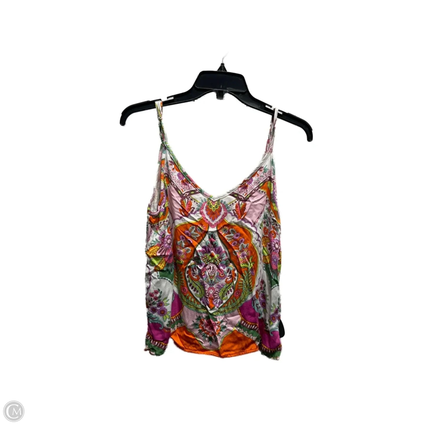 Top Sleeveless By Rachel Zoe In Orange & Pink, Size: M