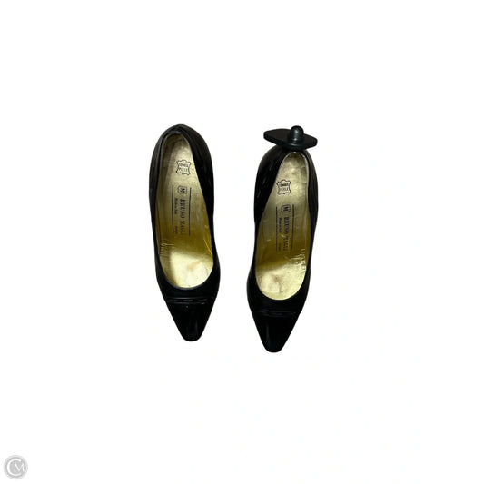 Shoes Luxury Designer By Bruno Magli Shoes In Black, Size: 7