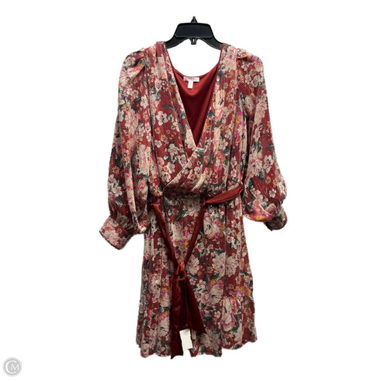 Dress Work By Lc Lauren Conrad In Green & Red, Size: 2x