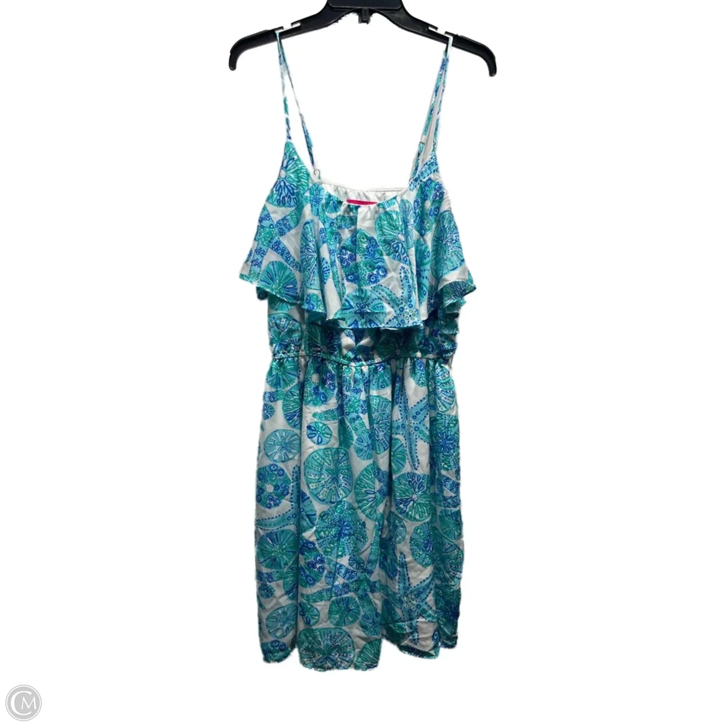 Dress Casual Short By Target-designer In Blue & White, Size: Xxl