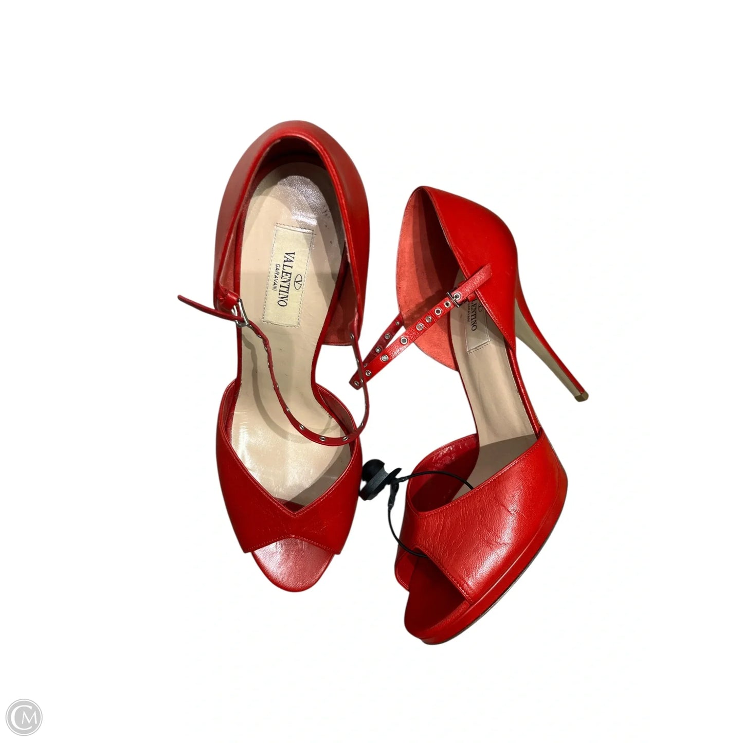 Sandals Luxury Designer By Valentino-garavani In Red, Size: 11