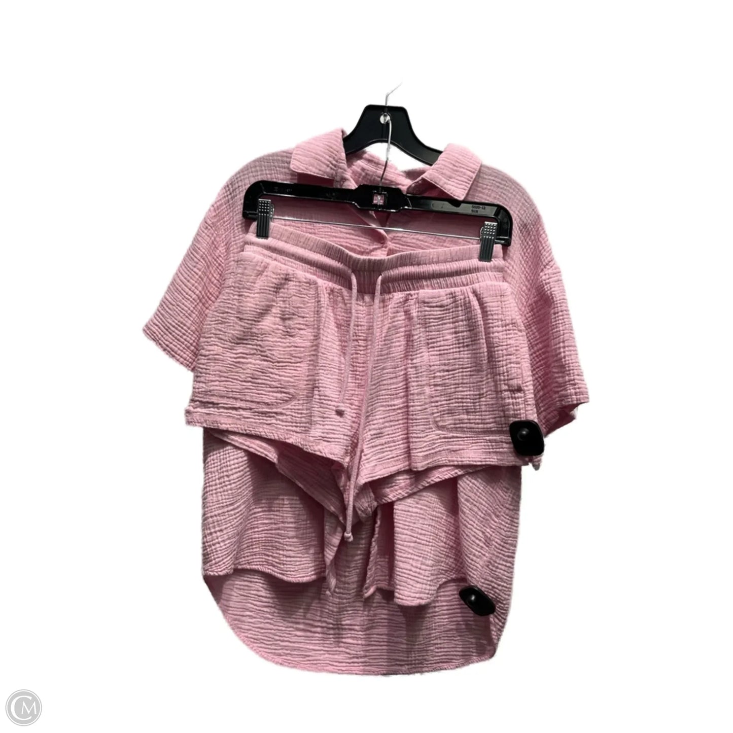 Shorts Set By Z Supply In Pink, Size: S