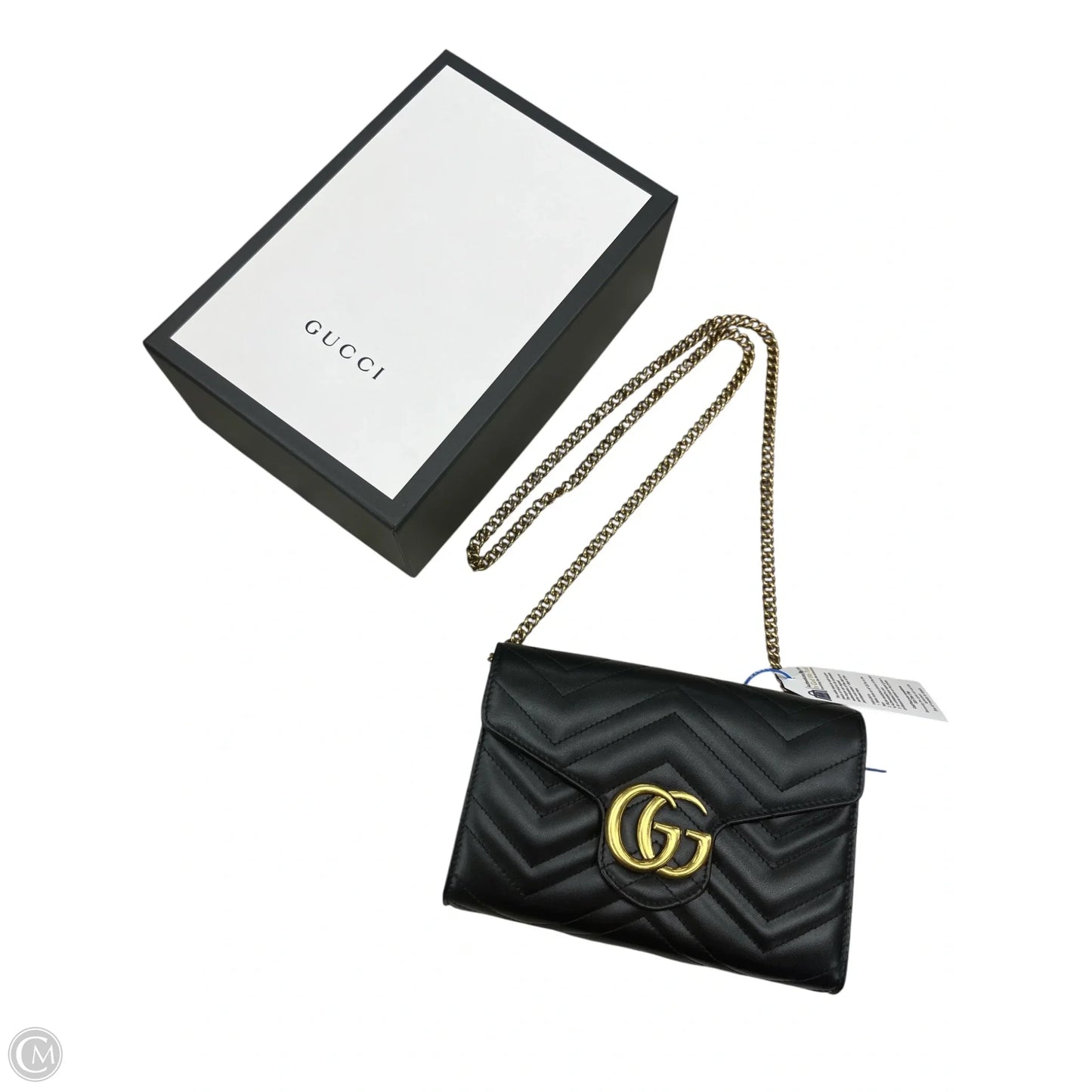 Crossbody Luxury Designer By Gucci, Size: Small