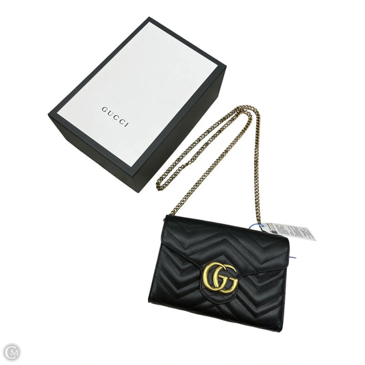 Crossbody Luxury Designer By Gucci, Size: Small