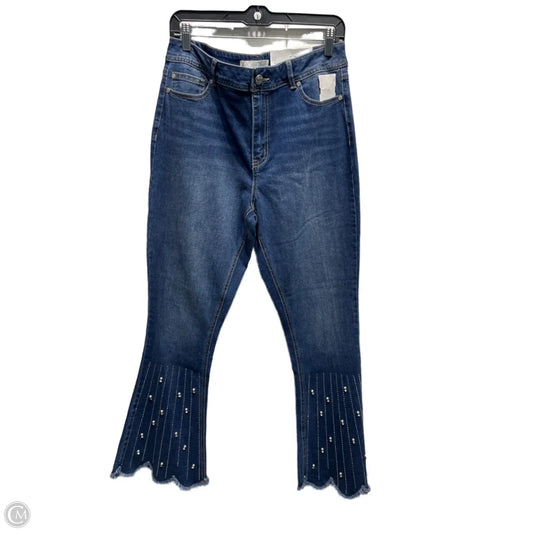 Jeans Boot Cut By Cato In Blue Denim, Size: 12