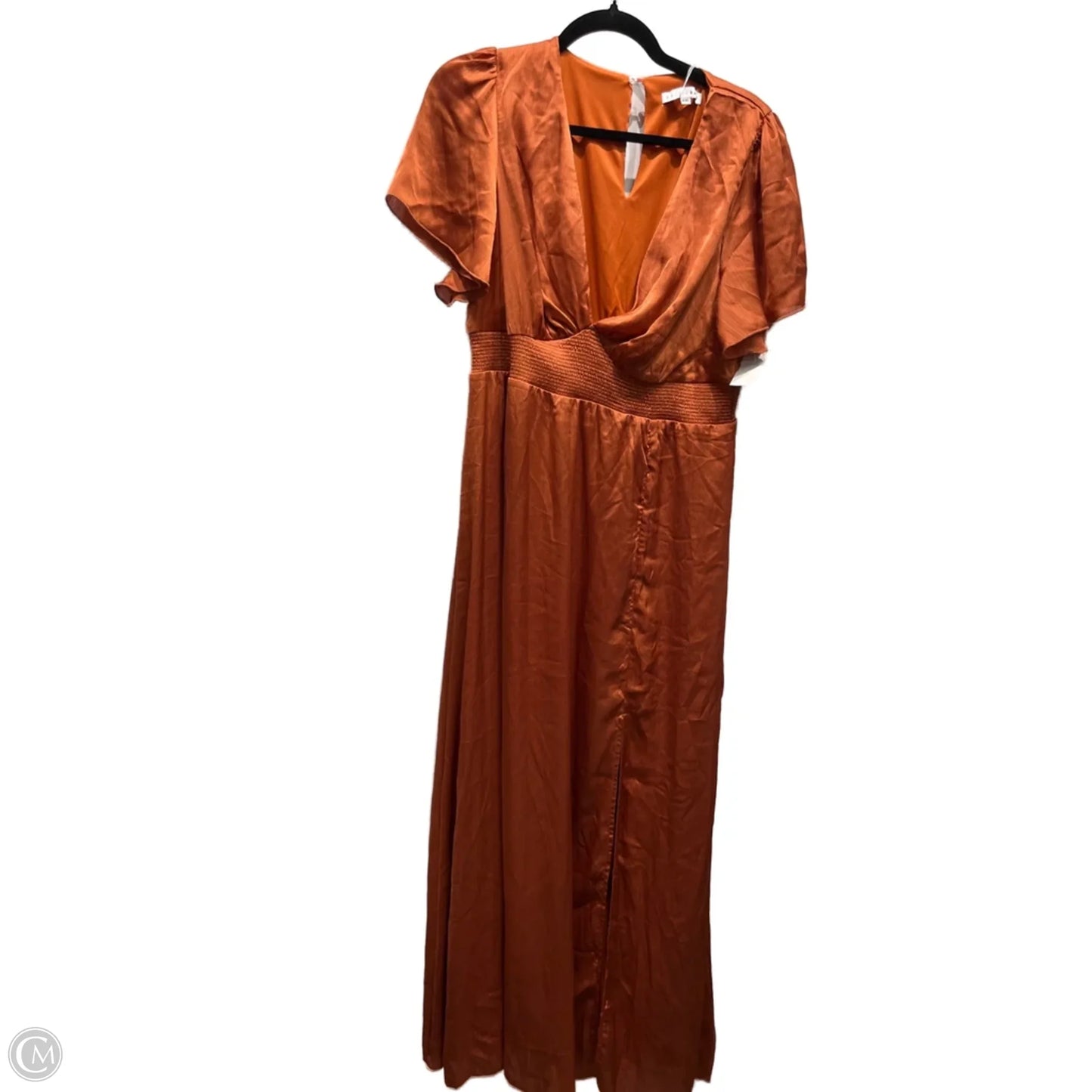 Dress Casual Maxi By baltic born In Orange, Size: Xxl