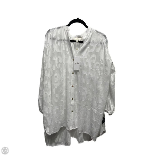Swimwear Cover-up Designer By Lilly Pulitzer In White, Size: Xxs