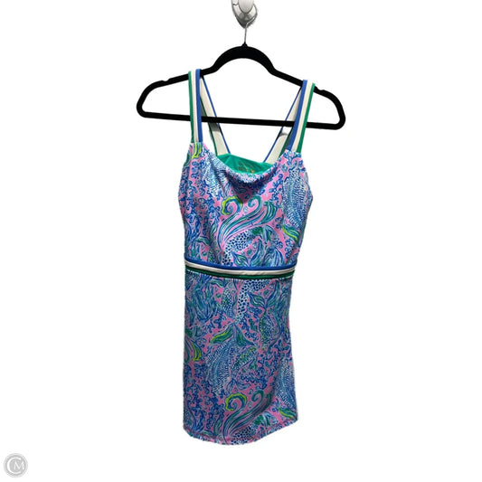 Dress Designer By Lilly Pulitzer In Green & Pink, Size: Xs