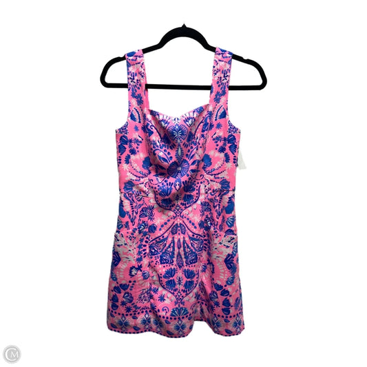 Romper Designer By Lilly Pulitzer In Blue & Pink, Size: Xxs