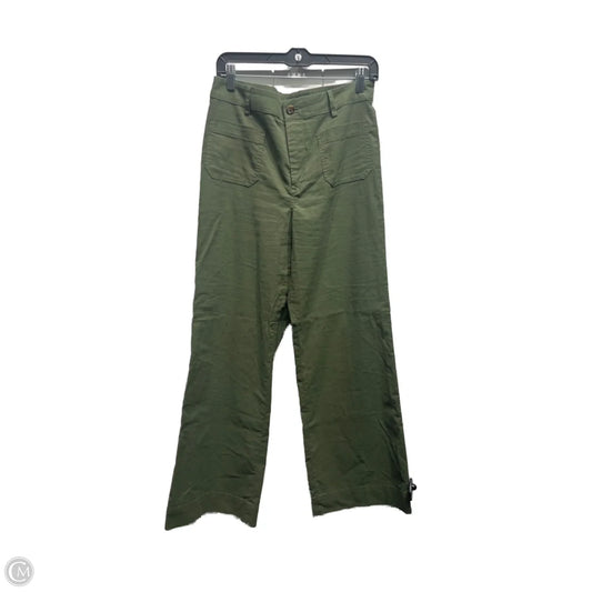Pants Wide Leg By J. Crew In Green, Size: 6