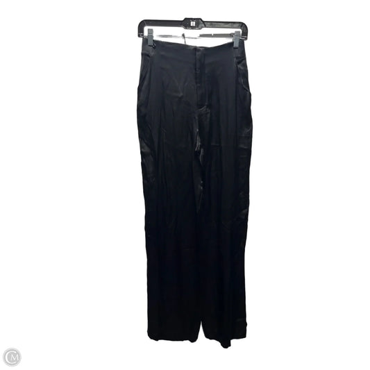 Pants Wide Leg By Zara In Black, Size: M