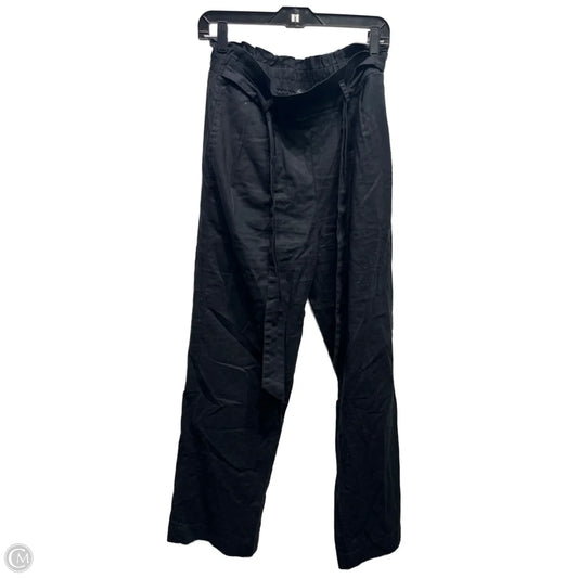 Pants Linen By Saks Fifth Avenue In Black, Size: M