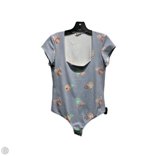 Bodysuit By Free People In Blue & Orange, Size: L