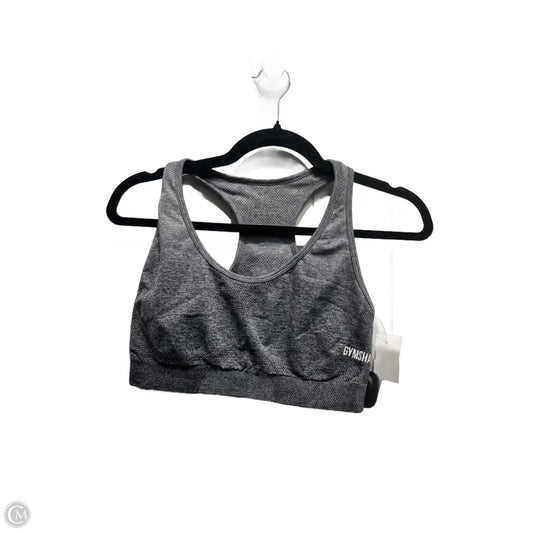 Athletic Bra By Gym Shark In Grey, Size: M