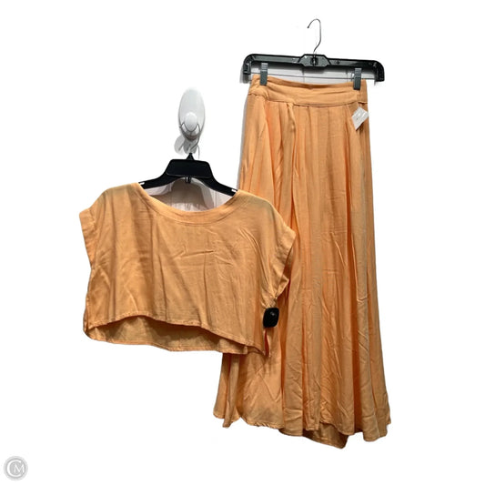Skirt Set 2pc By hunter & brown In Orange, Size: Xs